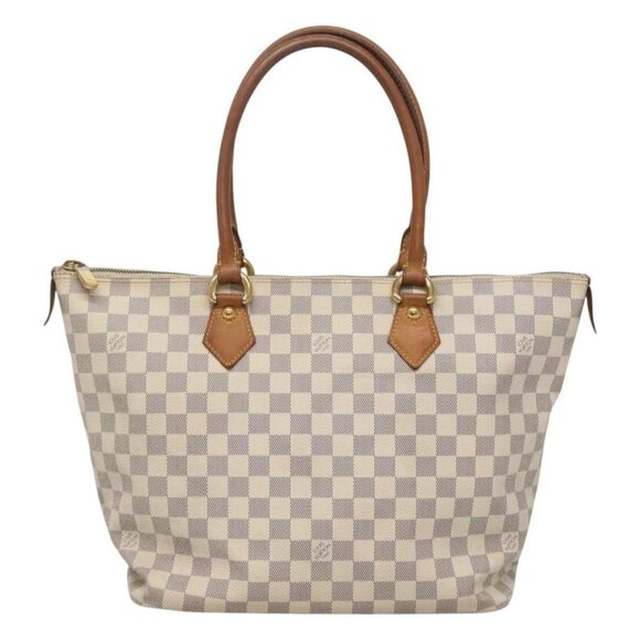 LOUIS VUITTON Damier Azur Saleya MM Tote Bag - Picture 2 of 15
